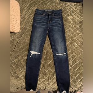 American Eagle Super High Rise Jegging